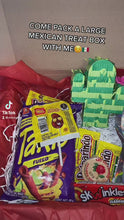 Load and play video in Gallery viewer, Large Mexican Treat Box (Games Night)