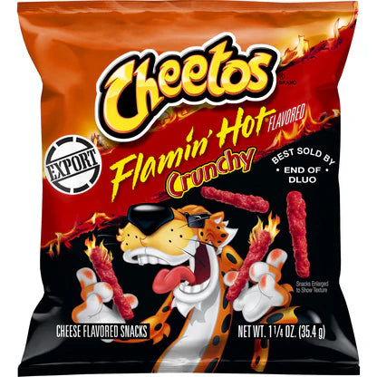 Cheetos Flamin Hot Crunchy 35.4g