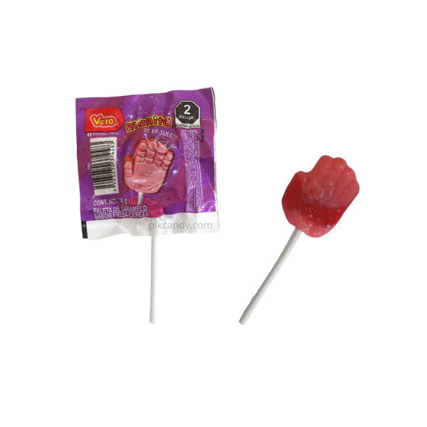 Manita De La Fortuna Strawbery & Cherry Lollipop