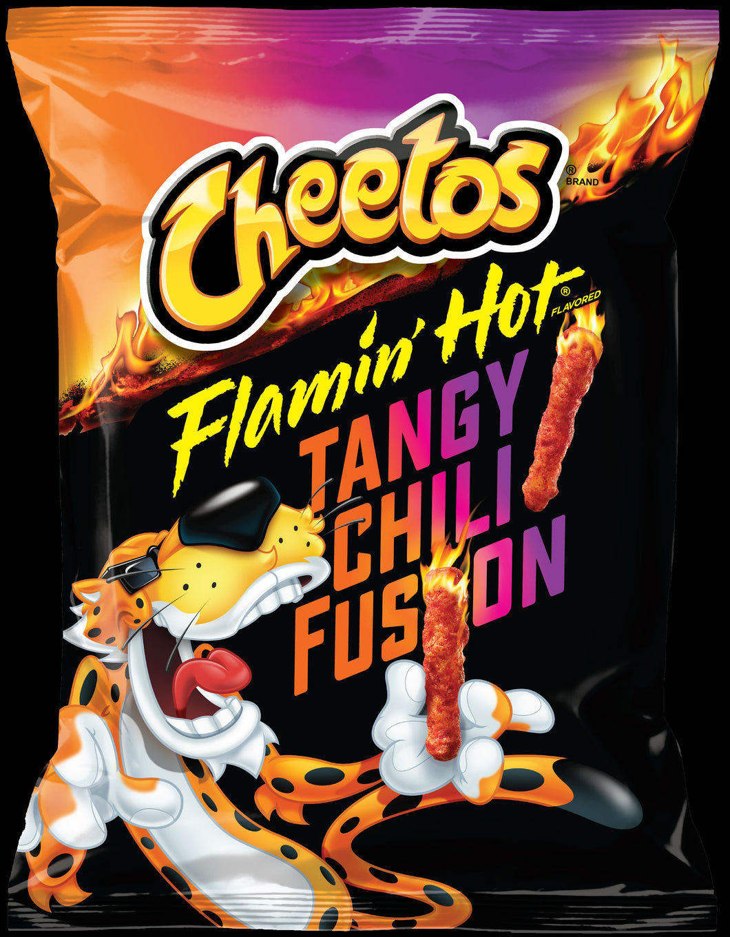 Cheetos Flamin Hot Tangy Chili Fusion