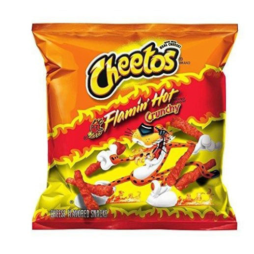 Cheetos Crunchy Flamin Hot 1oz (28.3g)