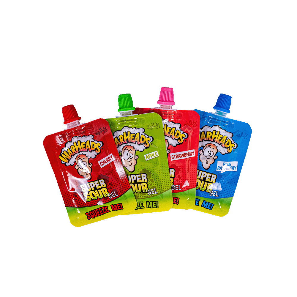 Warheads Super Sour Squeeze Me Gel - 20g